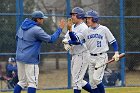 Baseball vs Nichols  Wheaton College Baseball vs Nichols College. - Photo By: KEITH NORDSTROM : Wheaton, baseball